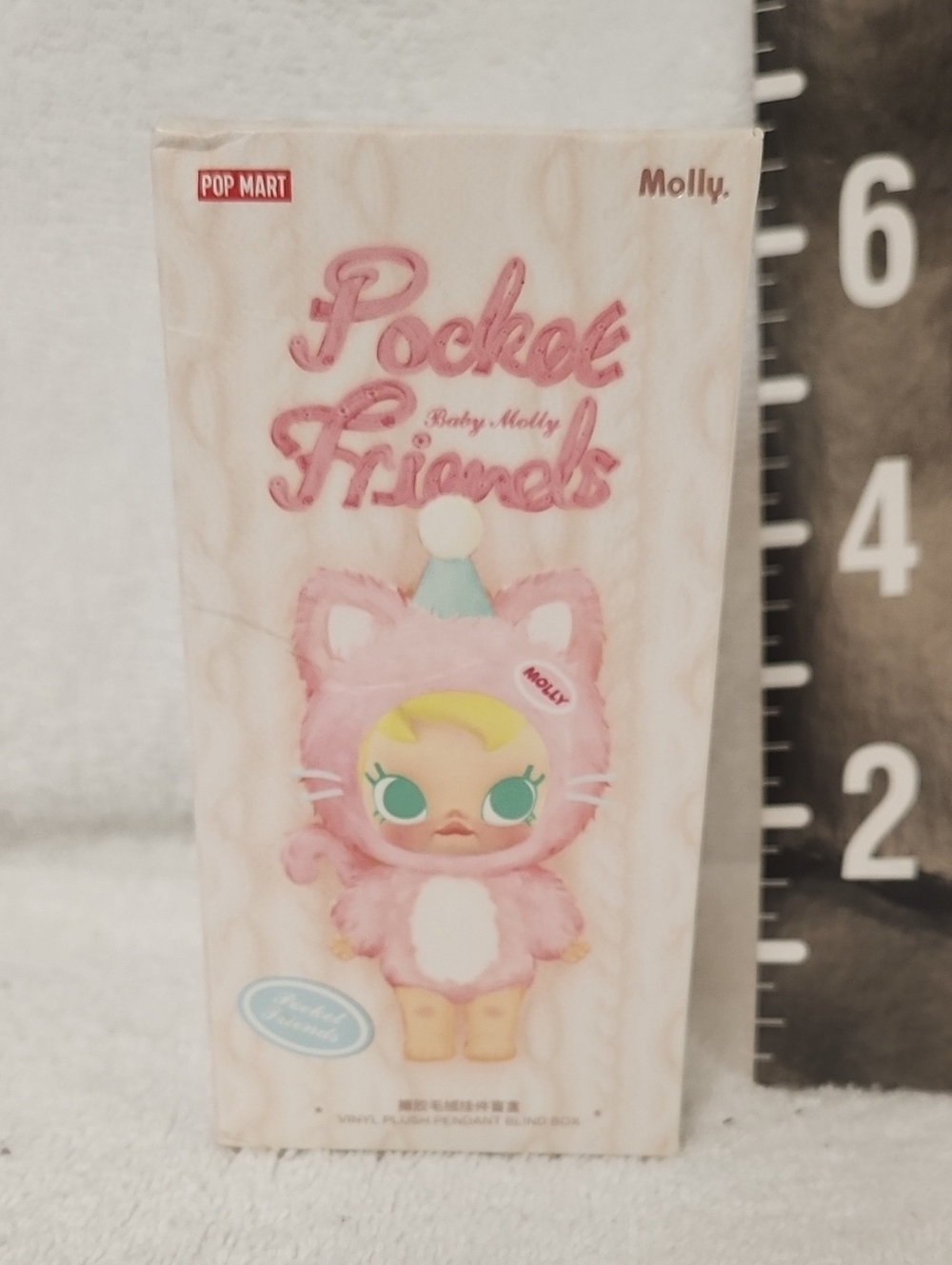 POP MART Molly Pocket Friends Pink Collectible Figurine